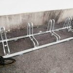 施工事例：名張市オキツモ株式会社様自転車ラック設置工事のアイキャッチ画像