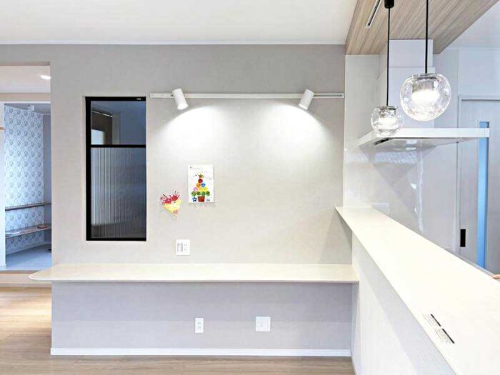 新築工事 注文住宅 室内窓 モールガラス