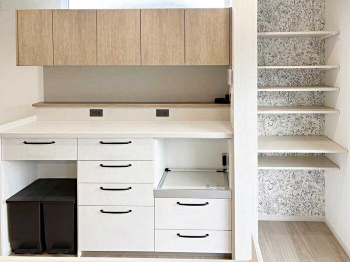 新築工事 注文住宅 パントリー