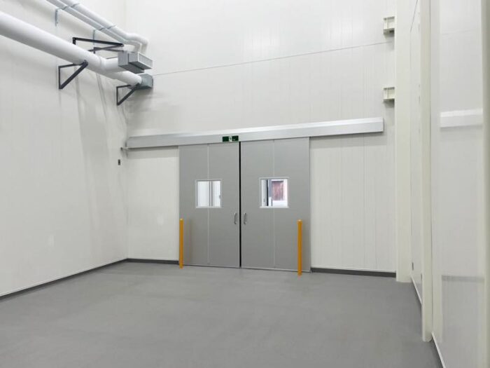 冷蔵倉庫付き酒蔵の新築工事施工写真