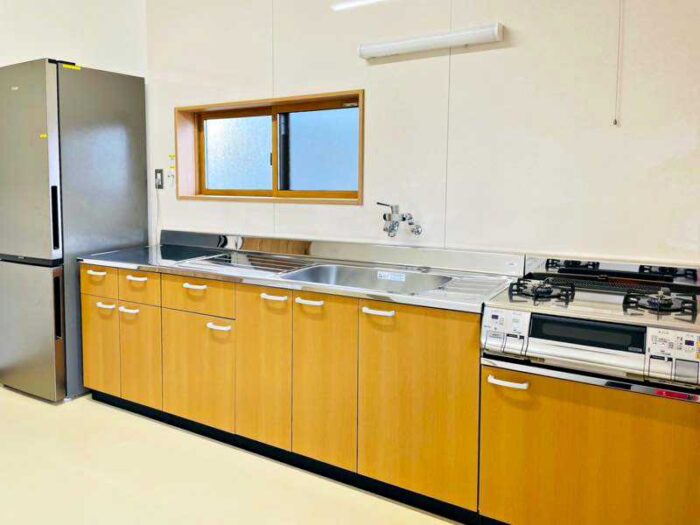 機能的で清潔な給湯室を設置