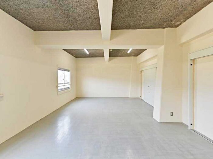 バリアフリー化した学校体育館改修