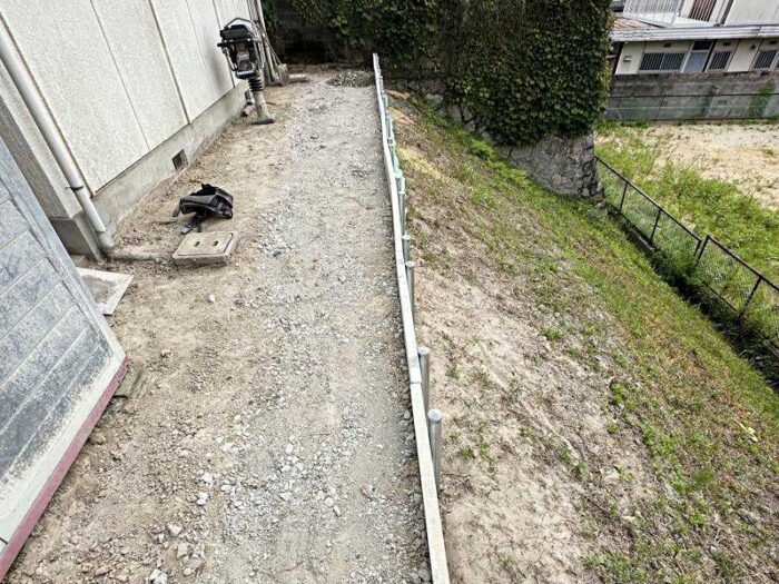 R09_98_09 板柵土留工法による法面保護工事