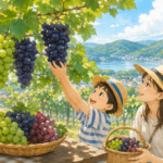 名張市の夏を彩る「ぶどう」の季節